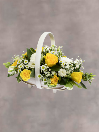 Mixed Yellow Basket